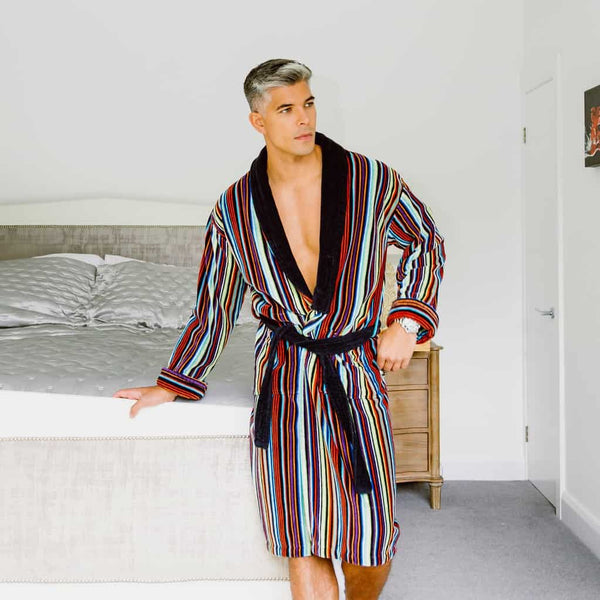 Designer Bathrobe for Men | Dundee Robe | Bown of London – Bown of London  Singapore