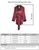 Clarke Men's Short Smoking Jacket - Claret