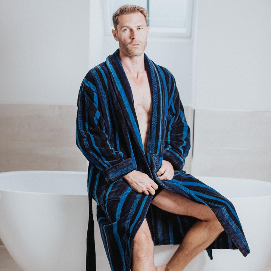 Salcombe Dressing Gown | Bown of London
