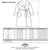 Men's Heavyweight Nua Bathrobe - Navy Size Chart